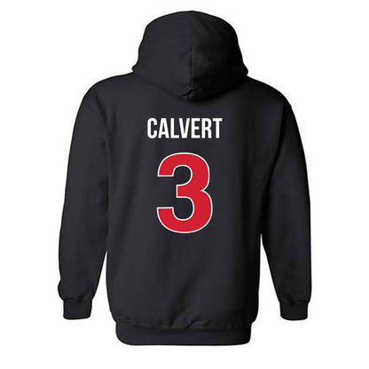 Rutgers - NCAA Women's Soccer : Lilia Calvert - Classic Shersey Hooded Sweatshirt-1