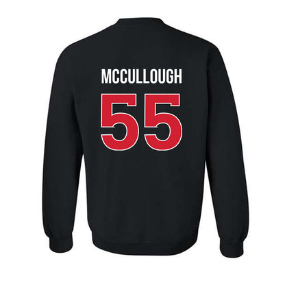 Rutgers - NCAA Men's Lacrosse : Charlie McCullough - Classic Shersey Crewneck Sweatshirt-1