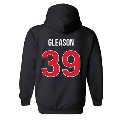 Rutgers - NCAA Baseball : Zachary Gleason - Classic Shersey Hooded Sweatshirt-1