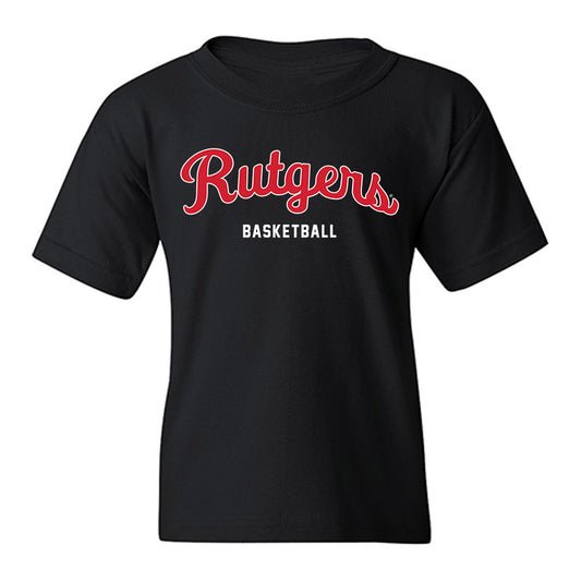 Rutgers - NCAA Women's Basketball : Deja Young - Classic Shersey Youth T-Shirt-0
