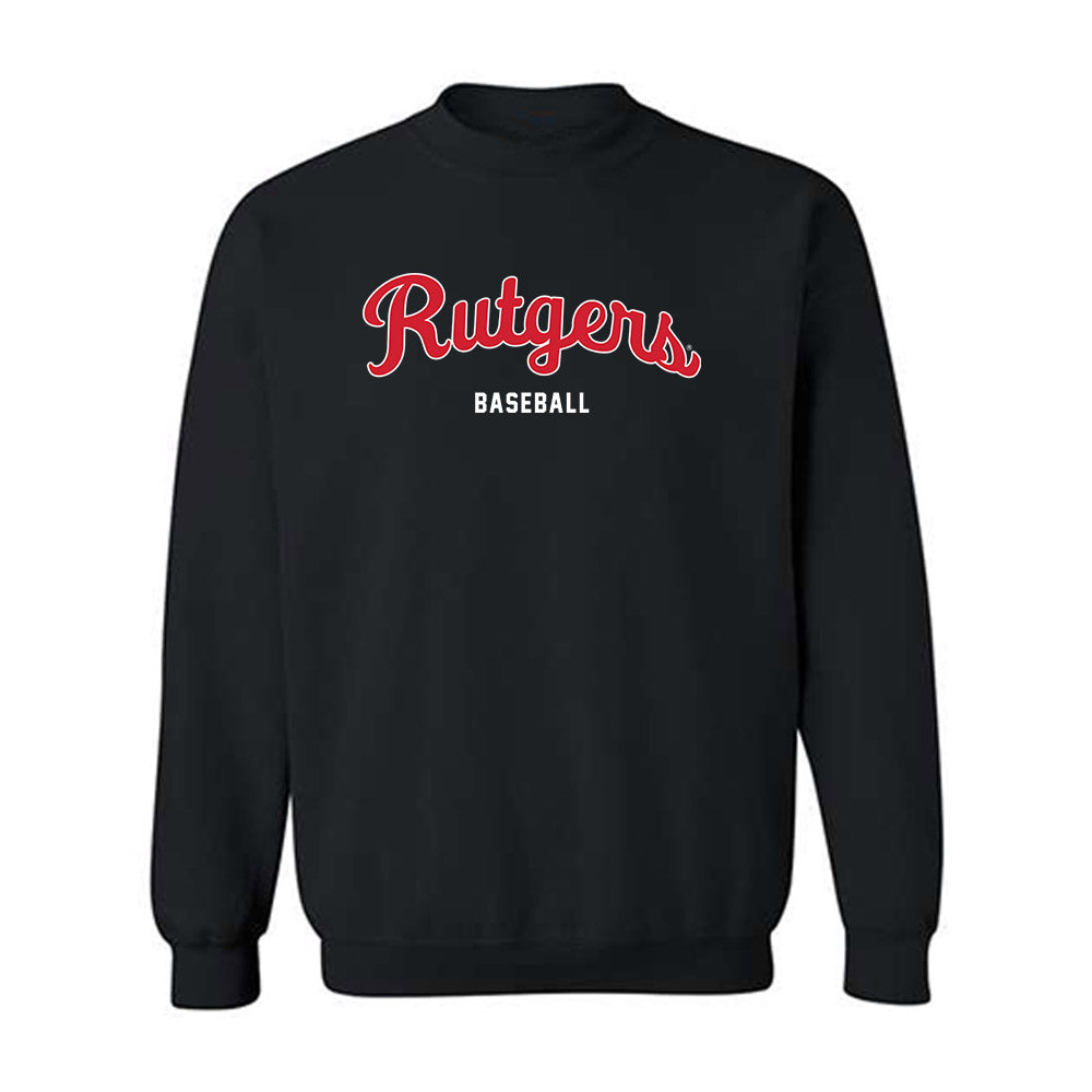 Rutgers - NCAA Baseball : Trey Wells - Classic Shersey Crewneck Sweatshirt-0