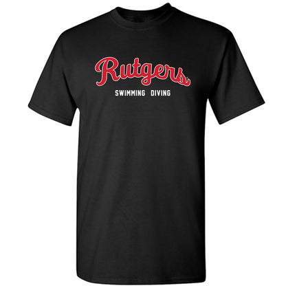Rutgers - NCAA Women's Swimming & Diving : Journei Webster - Classic Shersey T-Shirt-0