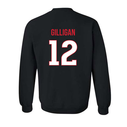 Rutgers - NCAA Baseball : Mickey Gilligan - Replica Shersey Crewneck Sweatshirt-1