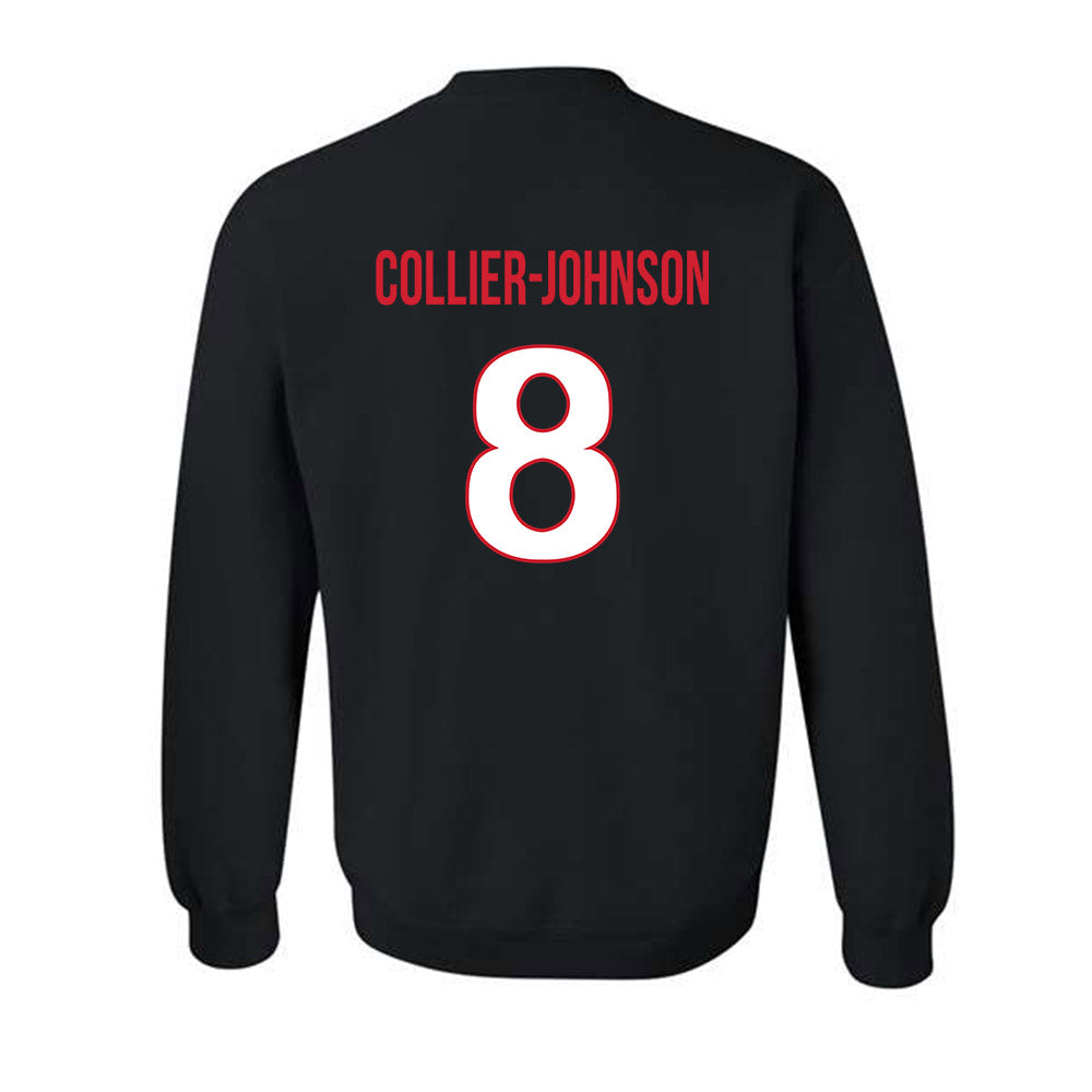Rutgers - NCAA Football : Wydeek Collier-Johnson - Replica Shersey Crewneck Sweatshirt-1