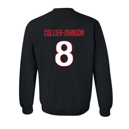 Rutgers - NCAA Football : Wydeek Collier-Johnson - Replica Shersey Crewneck Sweatshirt-1