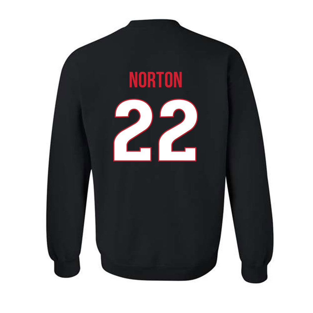 Rutgers - NCAA Men's Lacrosse : Joe Norton - Replica Shersey Crewneck Sweatshirt-1