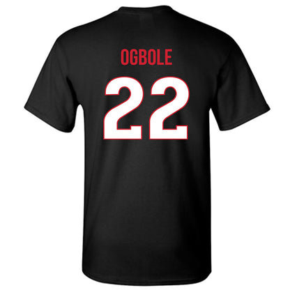 Rutgers - NCAA Men's Basketball : Emannuel Ogbole - Replica Shersey T-Shirt-1