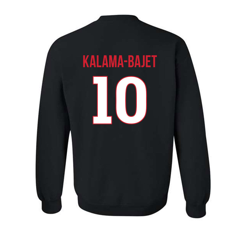 Rutgers - NCAA Women's Volleyball : Kaila Kalama-Bajet - Replica Shersey Crewneck Sweatshirt-1