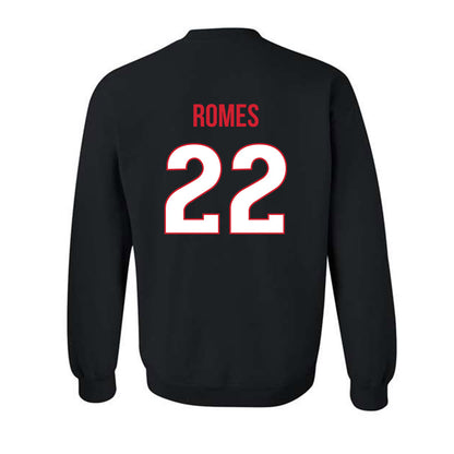Rutgers - NCAA Women's Volleyball : Malia Romes - Replica Shersey Crewneck Sweatshirt-1