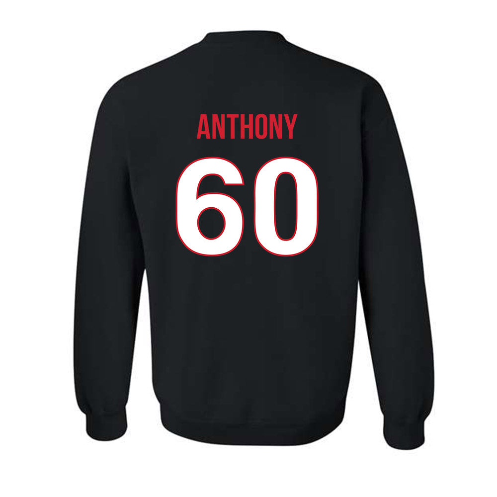 Rutgers - NCAA Football : Logan Anthony - Replica Shersey Crewneck Sweatshirt-1