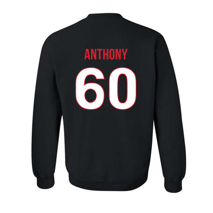 Rutgers - NCAA Football : Logan Anthony - Replica Shersey Crewneck Sweatshirt-1
