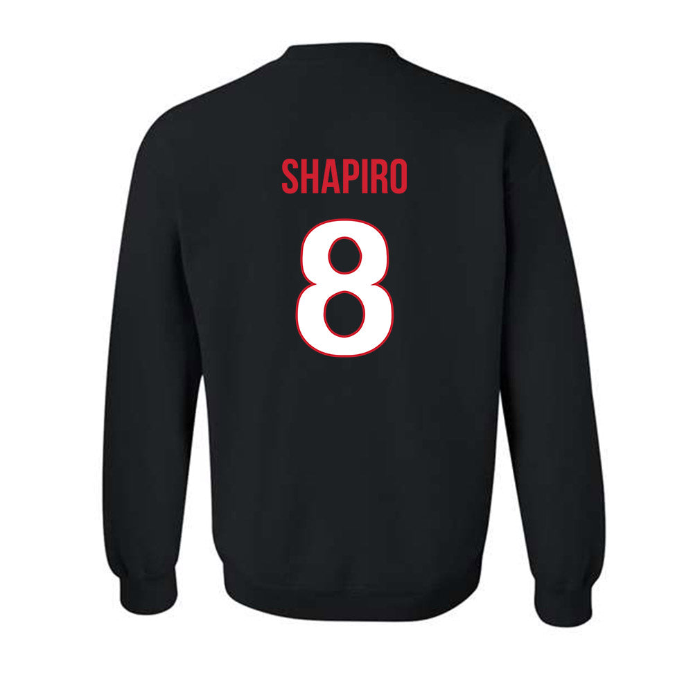 Rutgers - NCAA Baseball : Garrett Shapiro - Replica Shersey Crewneck Sweatshirt-1