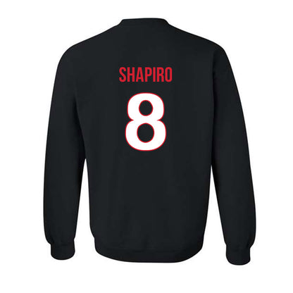 Rutgers - NCAA Baseball : Garrett Shapiro - Replica Shersey Crewneck Sweatshirt-1