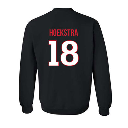 Rutgers - NCAA Softball : Siera Hoekstra - Replica Shersey Crewneck Sweatshirt-1