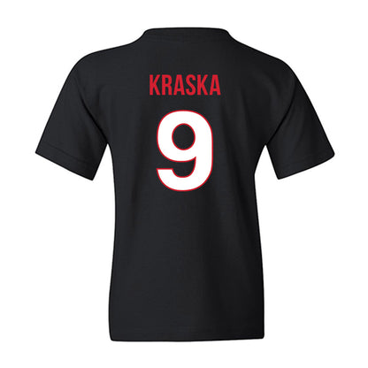 Rutgers - NCAA Softball : Stephanie Kraska - Replica Shersey Youth T-Shirt-1