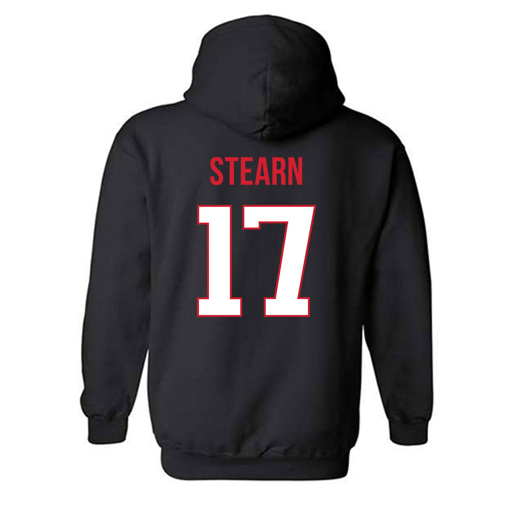 Rutgers - NCAA Football : Xavier Stearn - Replica Shersey Hooded Sweatshirt-1