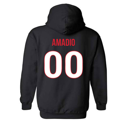 Rutgers - NCAA Softball : Allison Amadio - Replica Shersey Hooded Sweatshirt-1