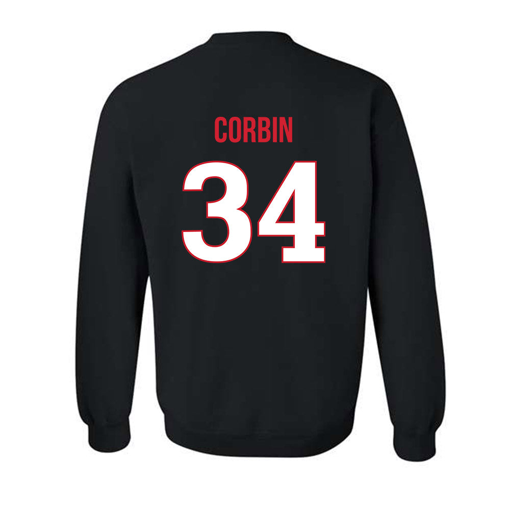 Rutgers - NCAA Women's Lacrosse : Alexa Corbin - Replica Shersey Crewneck Sweatshirt-1