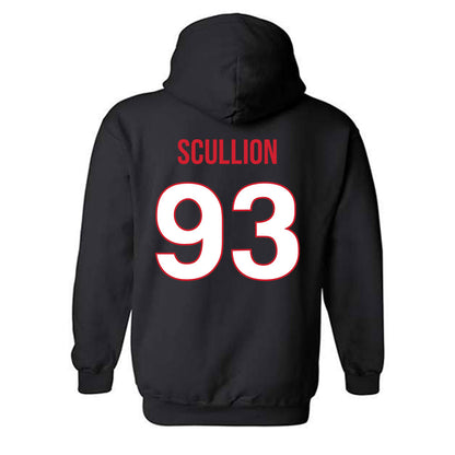Rutgers - NCAA Football : Jack Scullion - Replica Shersey Hooded Sweatshirt-1