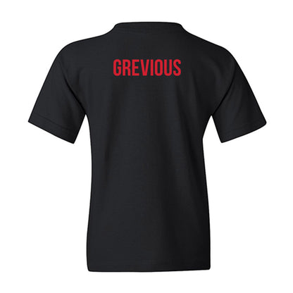 Rutgers - NCAA Men's Track & Field : Jayden Grevious - Replica Shersey Youth T-Shirt-1