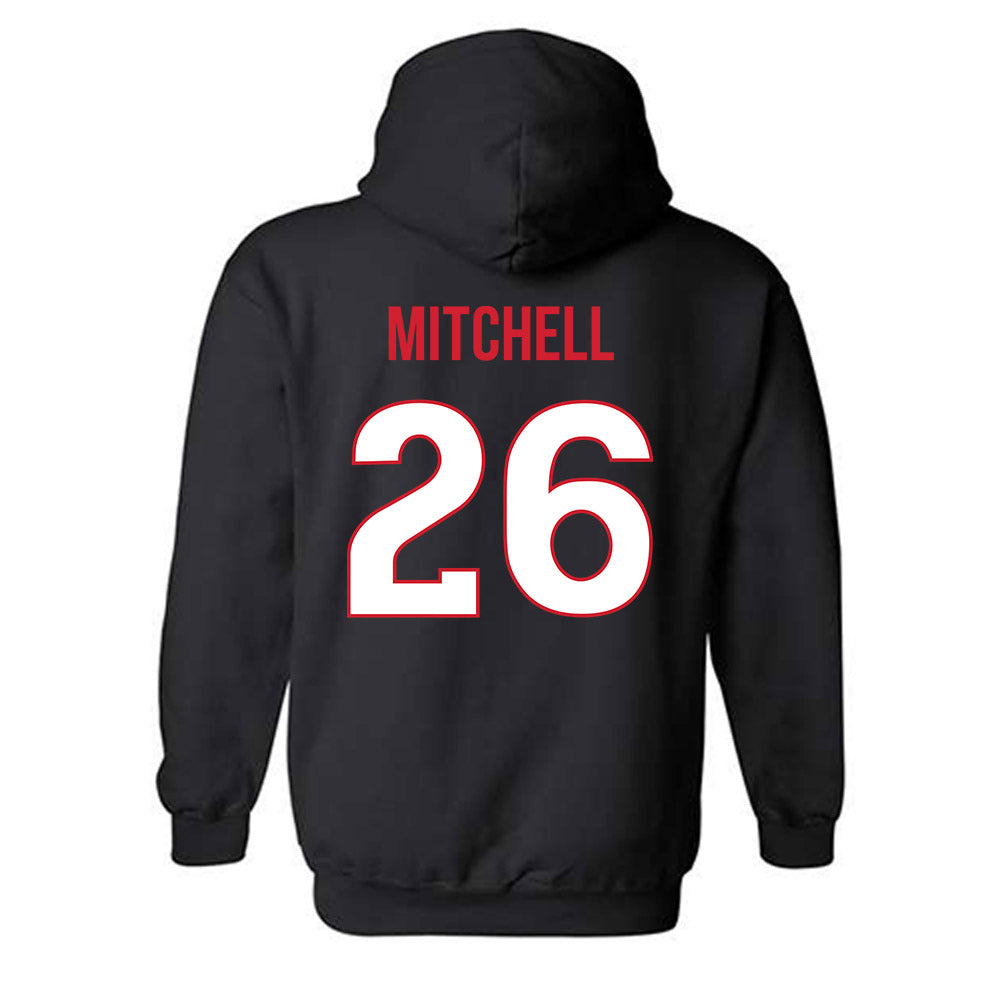 Rutgers - NCAA Football : Terrell Mitchell - Replica Shersey Hooded Sweatshirt-1