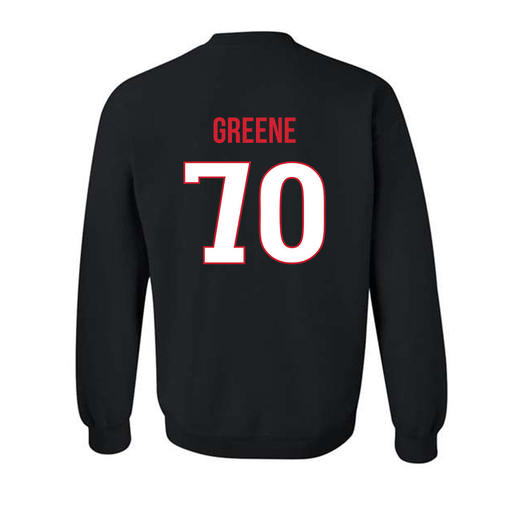 Rutgers - NCAA Football : Cameron Greene - Replica Shersey Crewneck Sweatshirt-1