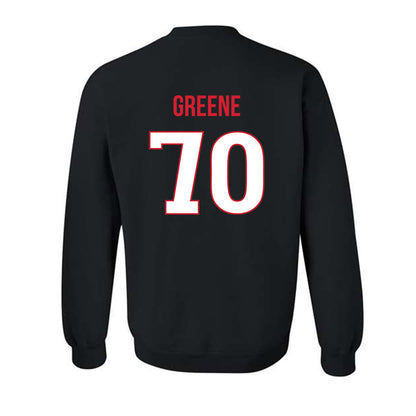 Rutgers - NCAA Football : Cameron Greene - Replica Shersey Crewneck Sweatshirt-1