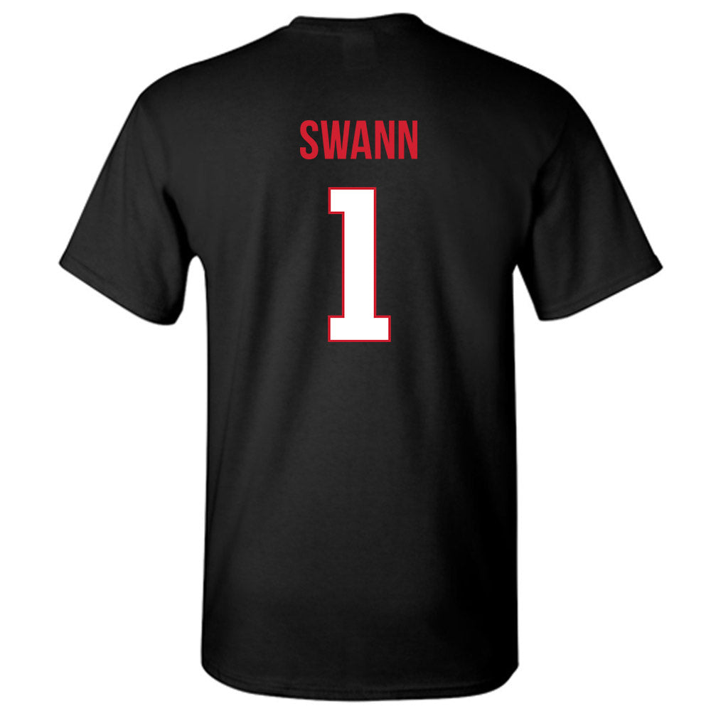 Rutgers - NCAA Women's Basketball : Lauryn Swann - Replica Shersey T-Shirt-1