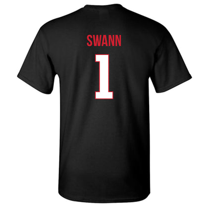 Rutgers - NCAA Women's Basketball : Lauryn Swann - Replica Shersey T-Shirt-1