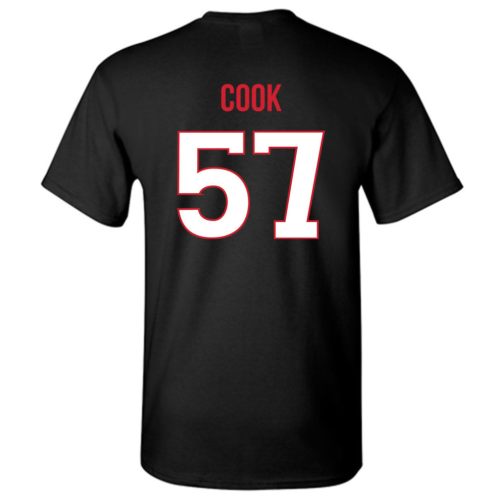 Rutgers - NCAA Football : Isaiah Cook - Replica Shersey T-Shirt-1