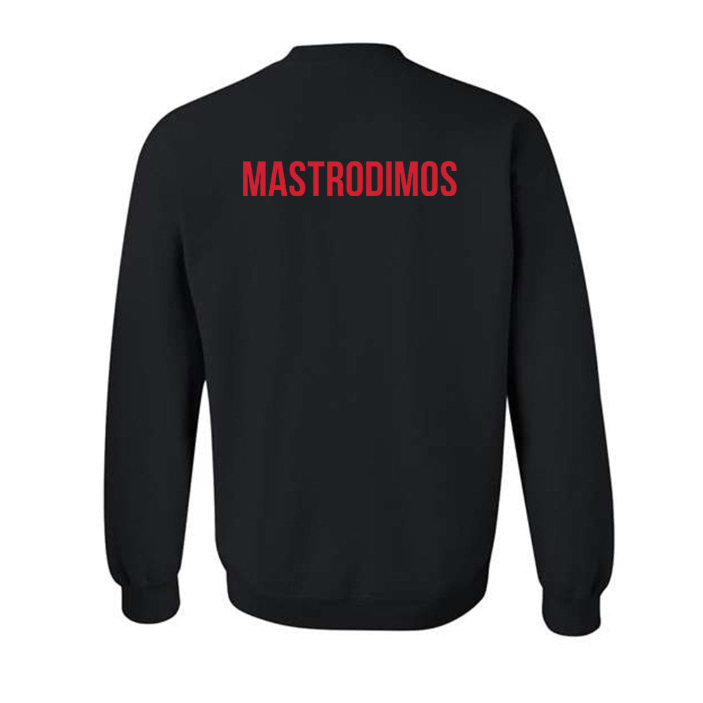 Rutgers - NCAA Men's Soccer : Zachary Mastrodimos - Replica Shersey Crewneck Sweatshirt-1