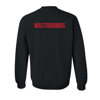 Rutgers - NCAA Men's Soccer : Zachary Mastrodimos - Replica Shersey Crewneck Sweatshirt-1