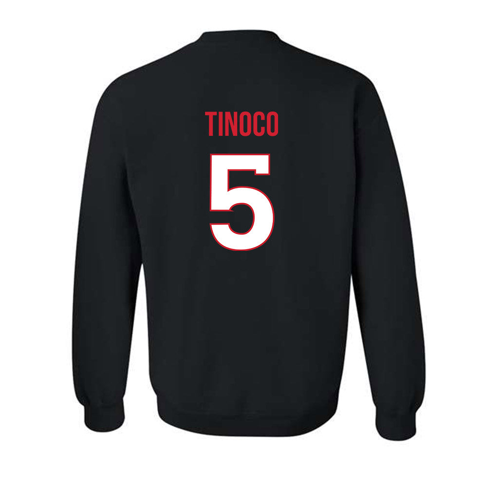 Rutgers - NCAA Women's Soccer : Bea Tinoco - Replica Shersey Crewneck Sweatshirt-1