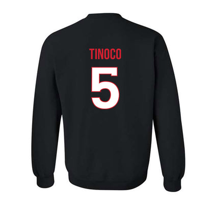 Rutgers - NCAA Women's Soccer : Bea Tinoco - Replica Shersey Crewneck Sweatshirt-1