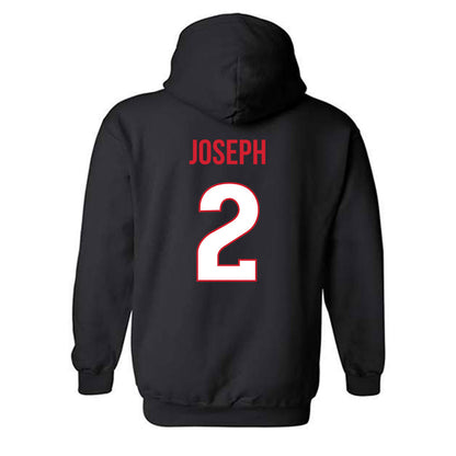 Rutgers - NCAA Women's Soccer : Julia Joseph - Replica Shersey Hooded Sweatshirt-1