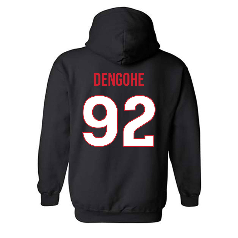 Rutgers - NCAA Football : Darold DeNgohe - Replica Shersey Hooded Sweatshirt-1