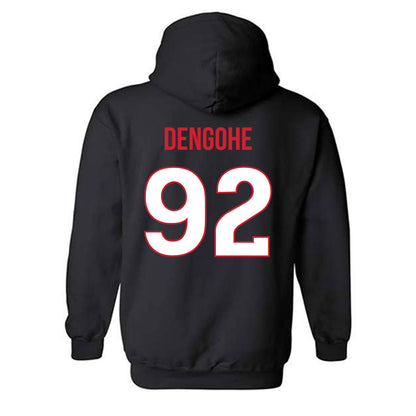 Rutgers - NCAA Football : Darold DeNgohe - Replica Shersey Hooded Sweatshirt-1