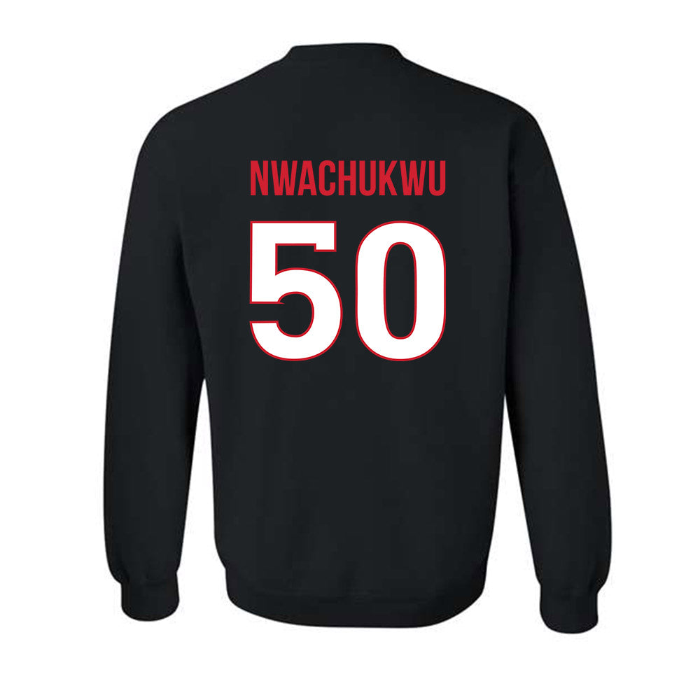 Rutgers - NCAA Football : Joe Nwachukwu - Replica Shersey Crewneck Sweatshirt-1