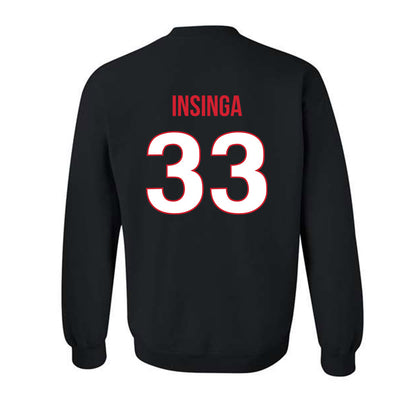 Rutgers - NCAA Football : John Insinga - Replica Shersey Crewneck Sweatshirt-1