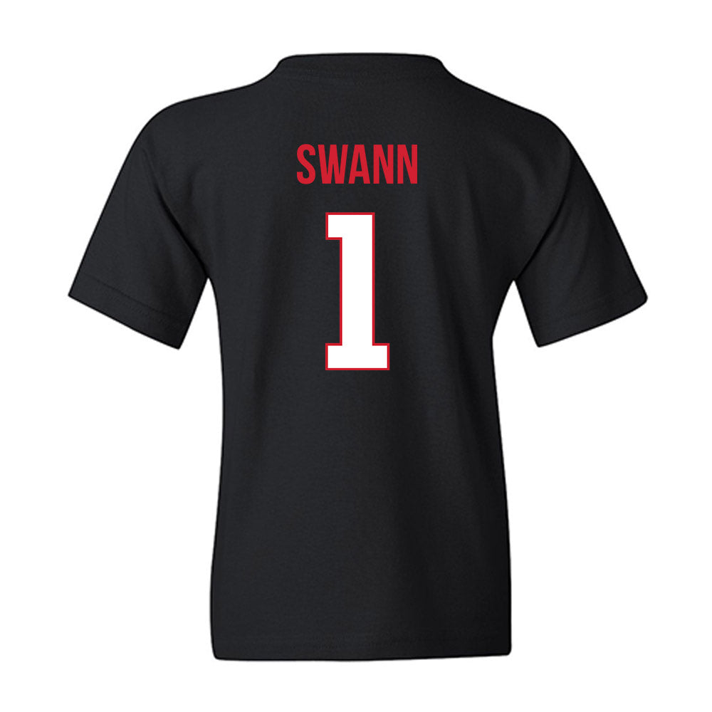 Rutgers - NCAA Women's Basketball : Lauryn Swann - Replica Shersey Youth T-Shirt-1
