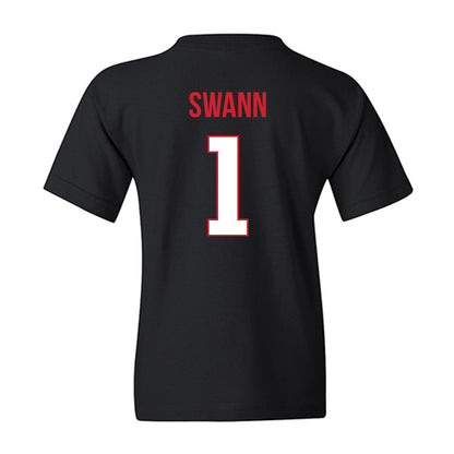 Rutgers - NCAA Women's Basketball : Lauryn Swann - Replica Shersey Youth T-Shirt-1