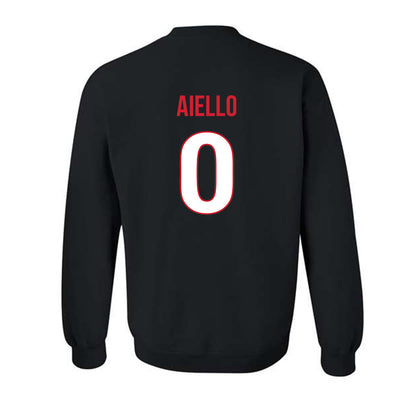 Rutgers - NCAA Men's Lacrosse : Jj Aiello - Replica Shersey Crewneck Sweatshirt-1