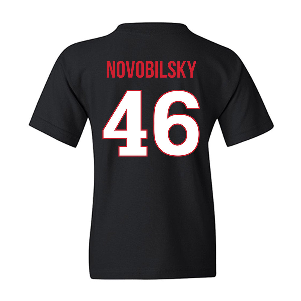Rutgers - NCAA Baseball : Kevin Novobilsky - Replica Shersey Youth T-Shirt-1
