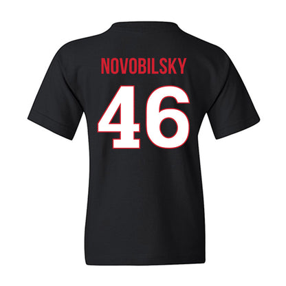 Rutgers - NCAA Baseball : Kevin Novobilsky - Replica Shersey Youth T-Shirt-1