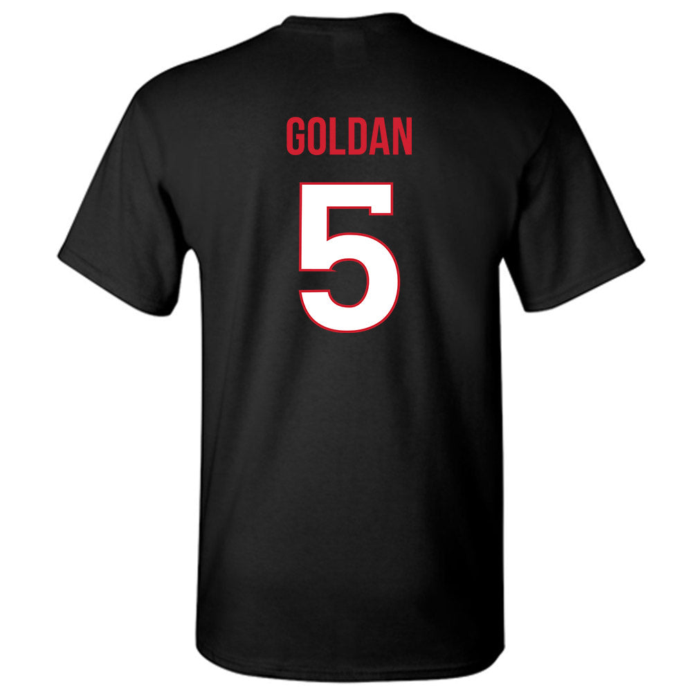 Rutgers - NCAA Baseball : Andrew Goldan - Replica Shersey T-Shirt-1