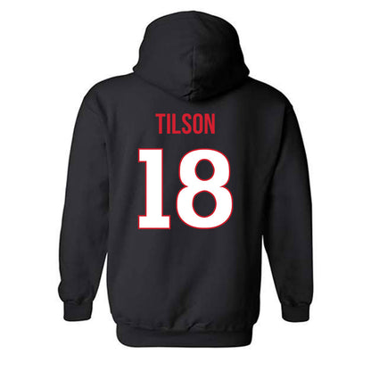 Rutgers - NCAA Football : Messiah Tilson - Replica Shersey Hooded Sweatshirt-1