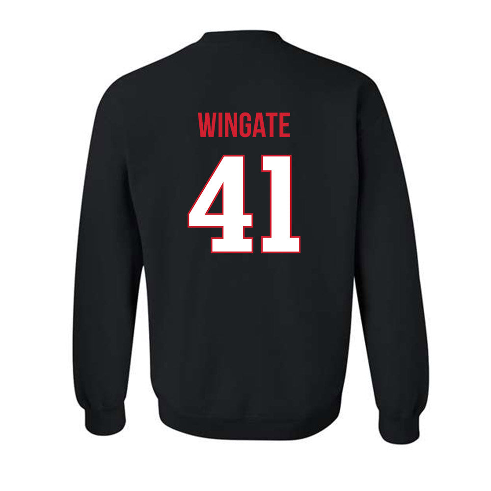 Rutgers - NCAA Football : Riley Wingate - Replica Shersey Crewneck Sweatshirt-1