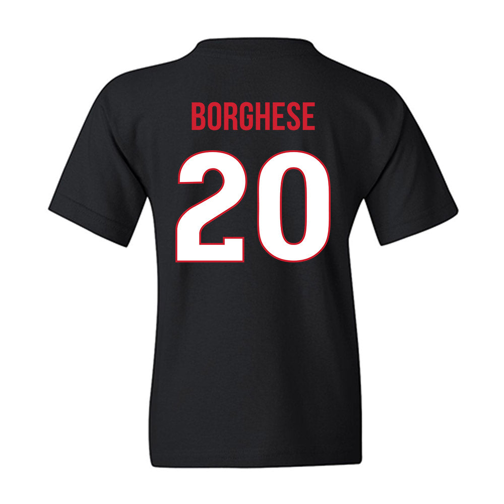 Rutgers - NCAA Baseball : Vincent Borghese - Replica Shersey Youth T-Shirt-1
