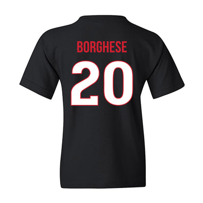 Rutgers - NCAA Baseball : Vincent Borghese - Replica Shersey Youth T-Shirt-1