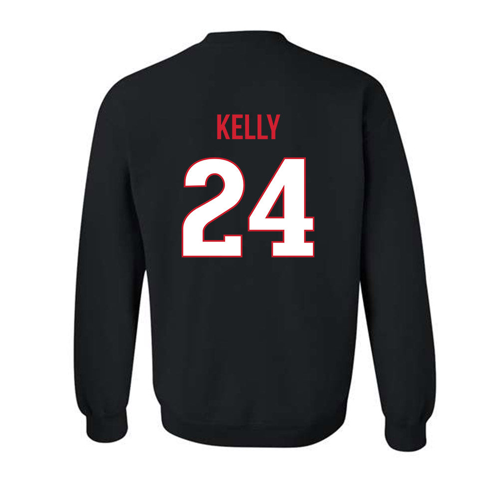 Rutgers - NCAA Men's Lacrosse : Mason Kelly - Replica Shersey Crewneck Sweatshirt-1